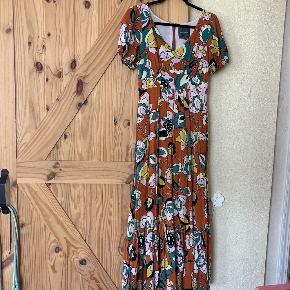 Floral boho dress